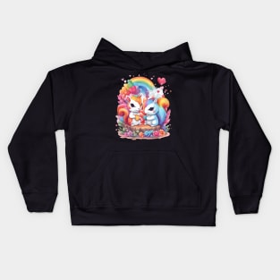 Loving You Squirrel Kids Hoodie